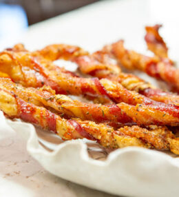 Cheddar Bacon Twists