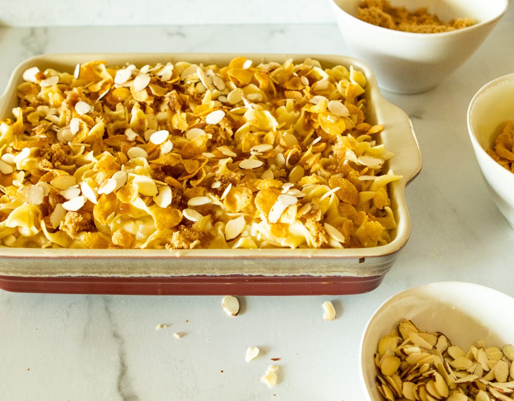 Robyn's Sweet Noodle Pudding (Kugel) | The Fancy Pants Kitchen