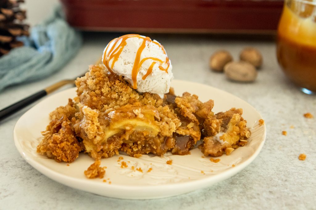 Crisp Apple Crisp | The Fancy Pants Kitchen