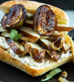 Fall Chicken & Fig Sandwich
