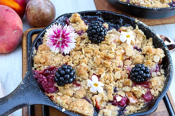 Summer Fruit Crisp