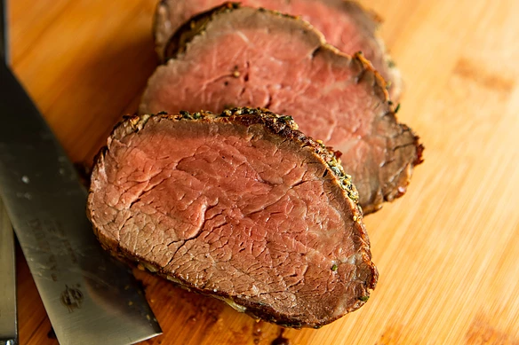 Beef Tenderloin in Herbed Salt Crust