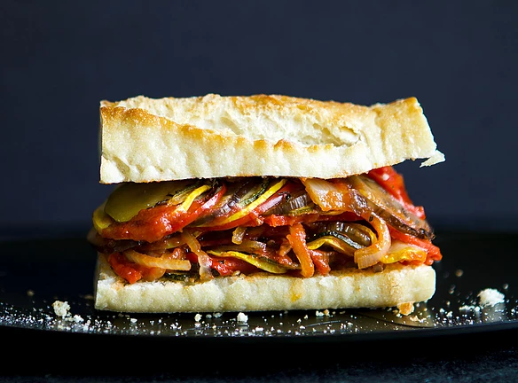 Ratatouille Sub Sandwich