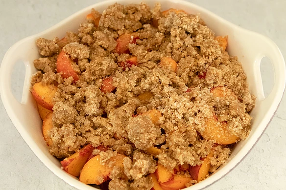 Peach Crumble