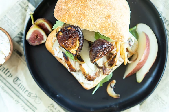 Fall Chicken & Fig Sandwich