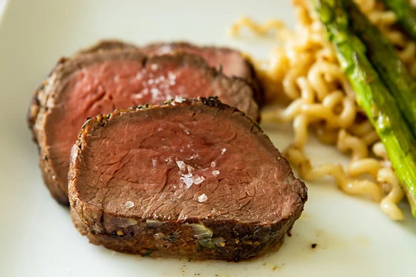 Beef Tenderloin in Herbed Salt Crust