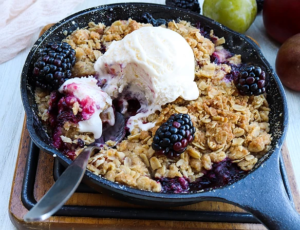 Summer Fruit Crisp