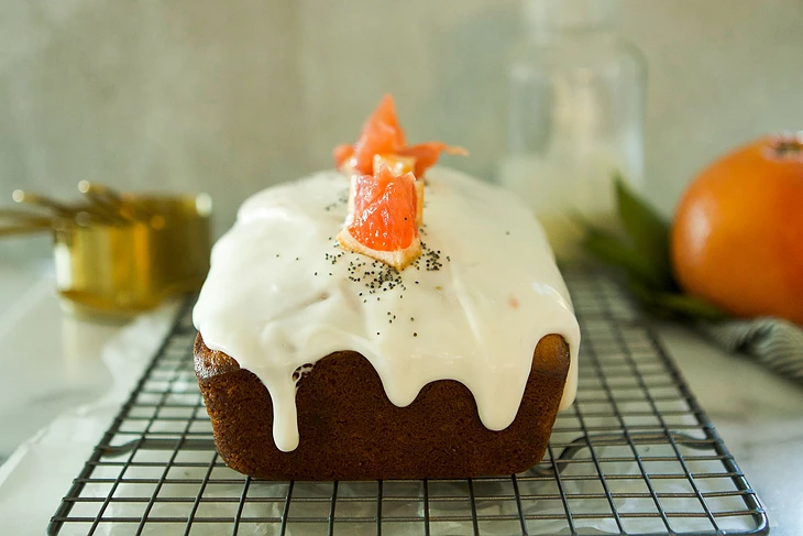 Grapefruit Poppyseed Loaf