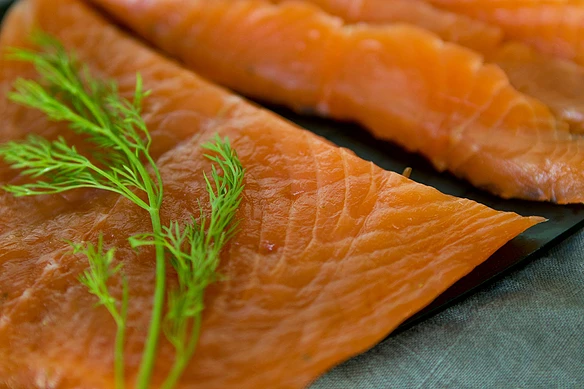 Sugar & Salt-Cured Salmon