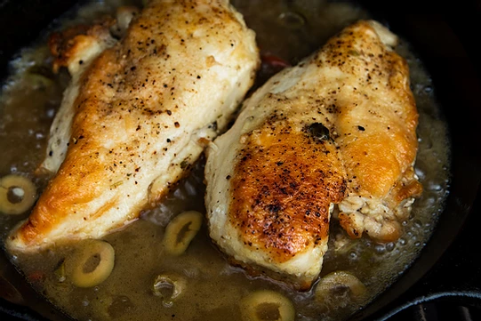 Chicken with Roasted Lemons