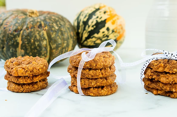 Butterscotch Oatmeal Pumpkin Cookies