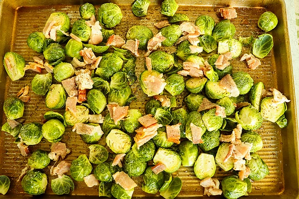 Maple-Roasted Brussel Sprouts