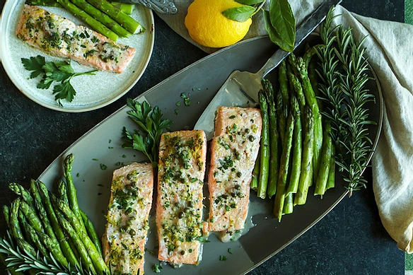 Salmon Piccata