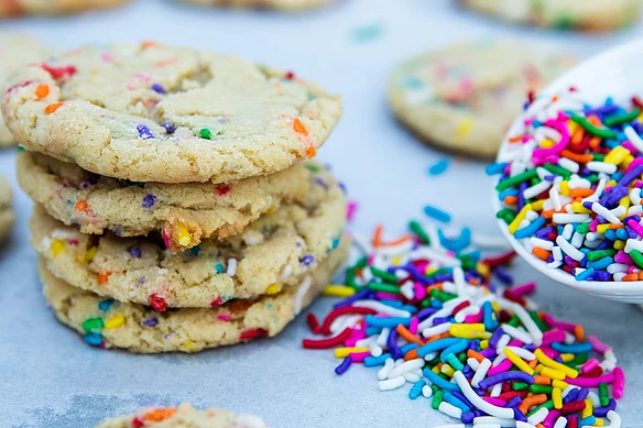 Easy Funfetti Sugar Cookies