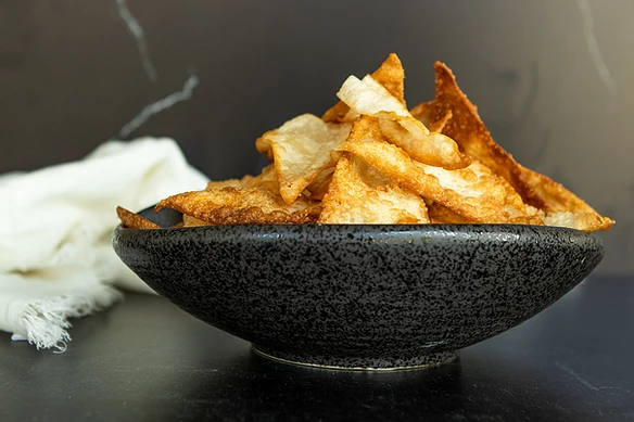 Powdered Crispy Wontons