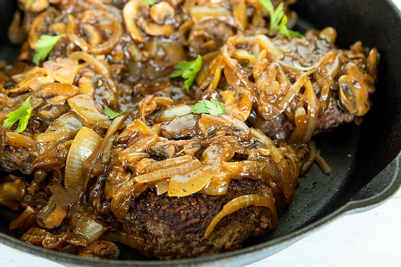 Southern-Style Hamburger Steaks