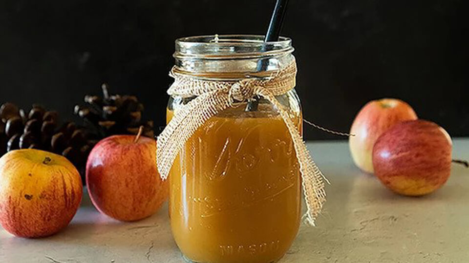 Apple Cider Salted Caramel Sauce