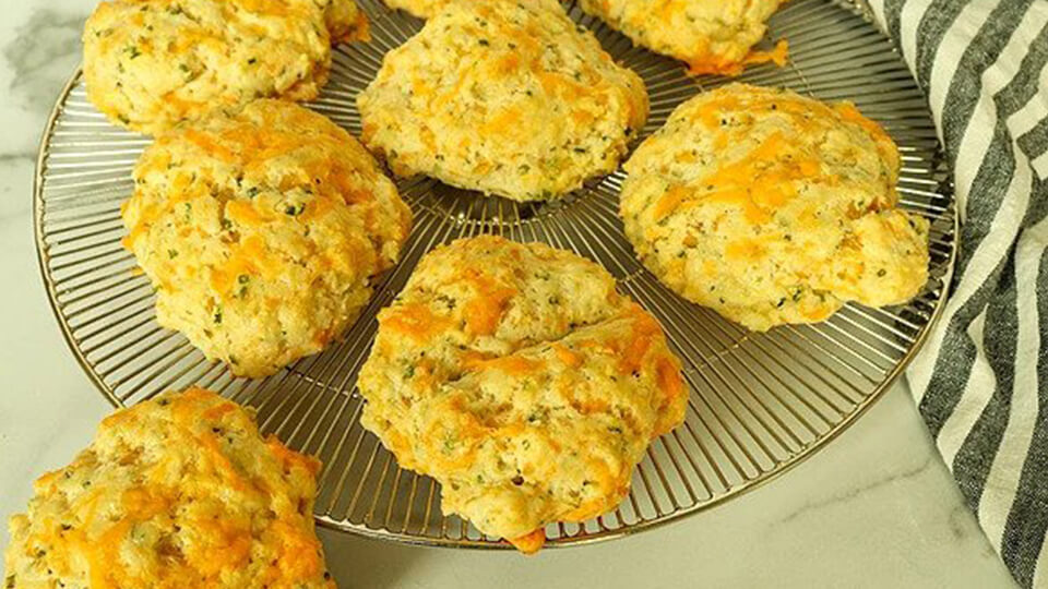 Cheddar Chive Scones