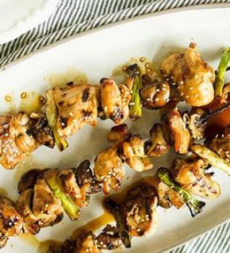 Japanese Chicken Kebabs