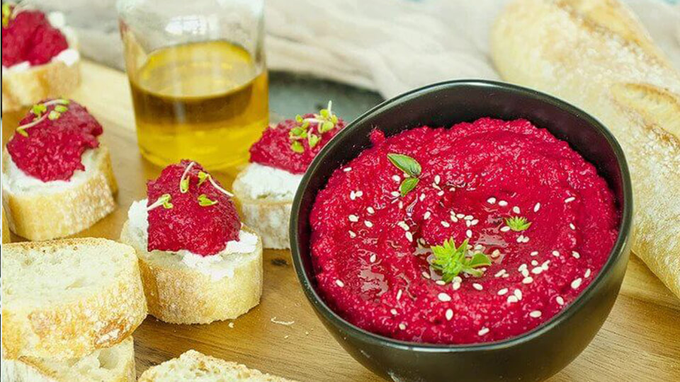 Roasted Beet Hummus