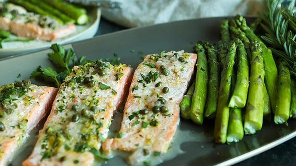 Salmon Piccata