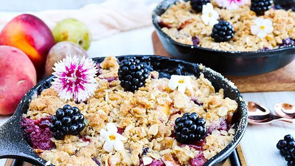 Summer Fruit Crisp