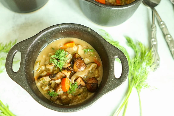 Mushroom Barley Soup