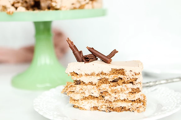 Mocha Chocolate Icebox Cake