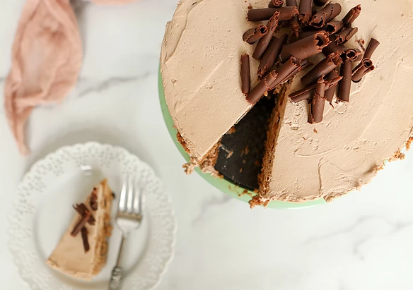 Mocha Chocolate Icebox Cake