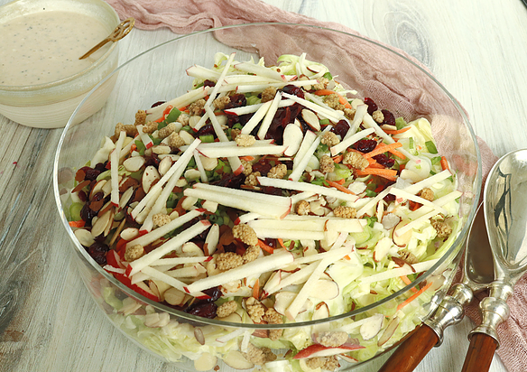 Easy Apple Coleslaw