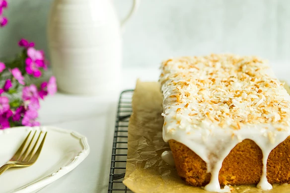 Coconut Buttermilk Pound Cake