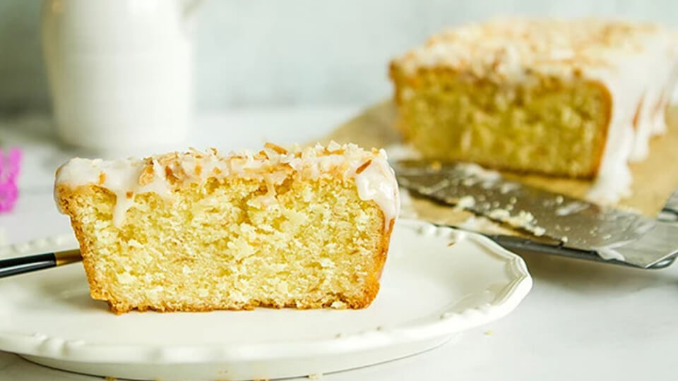 Coconut Buttermilk Pound Cake