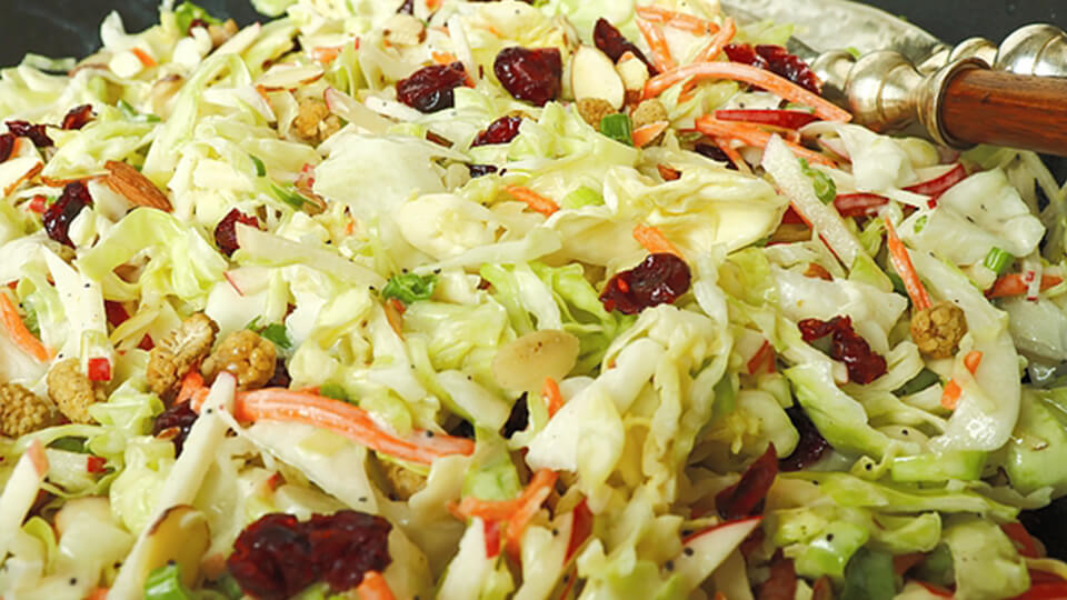 Easy Apple Coleslaw