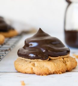 Peanut Butter Hi-Hat Cookies