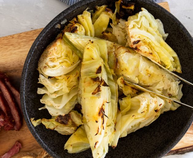 SIMPLE GRILLED CABBAGE