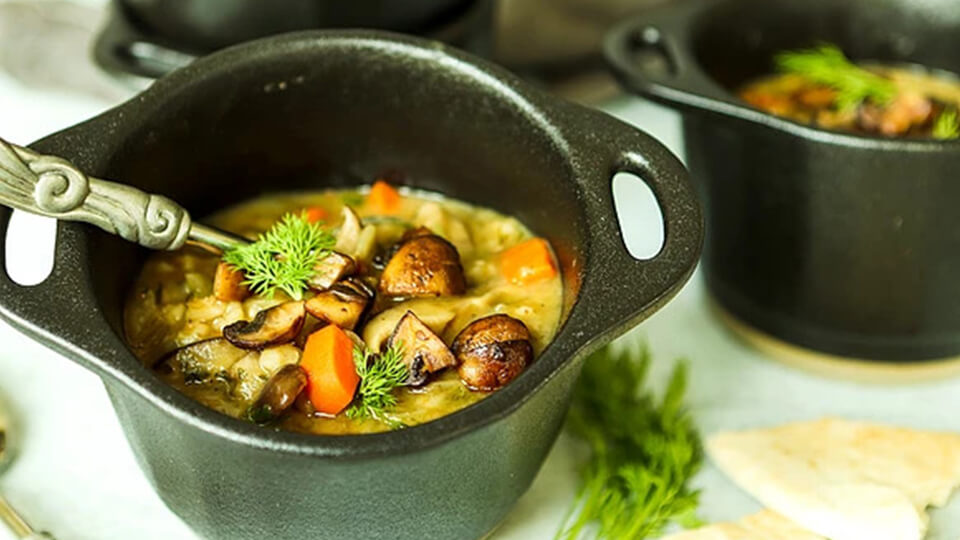 Mushroom Barley Soup