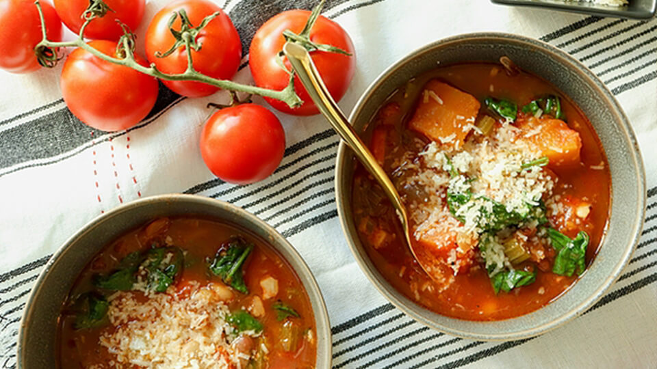 Winter Minestrone | The Fancy Pants Kitchen