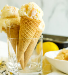 No-Churn Lemon Ice Cream