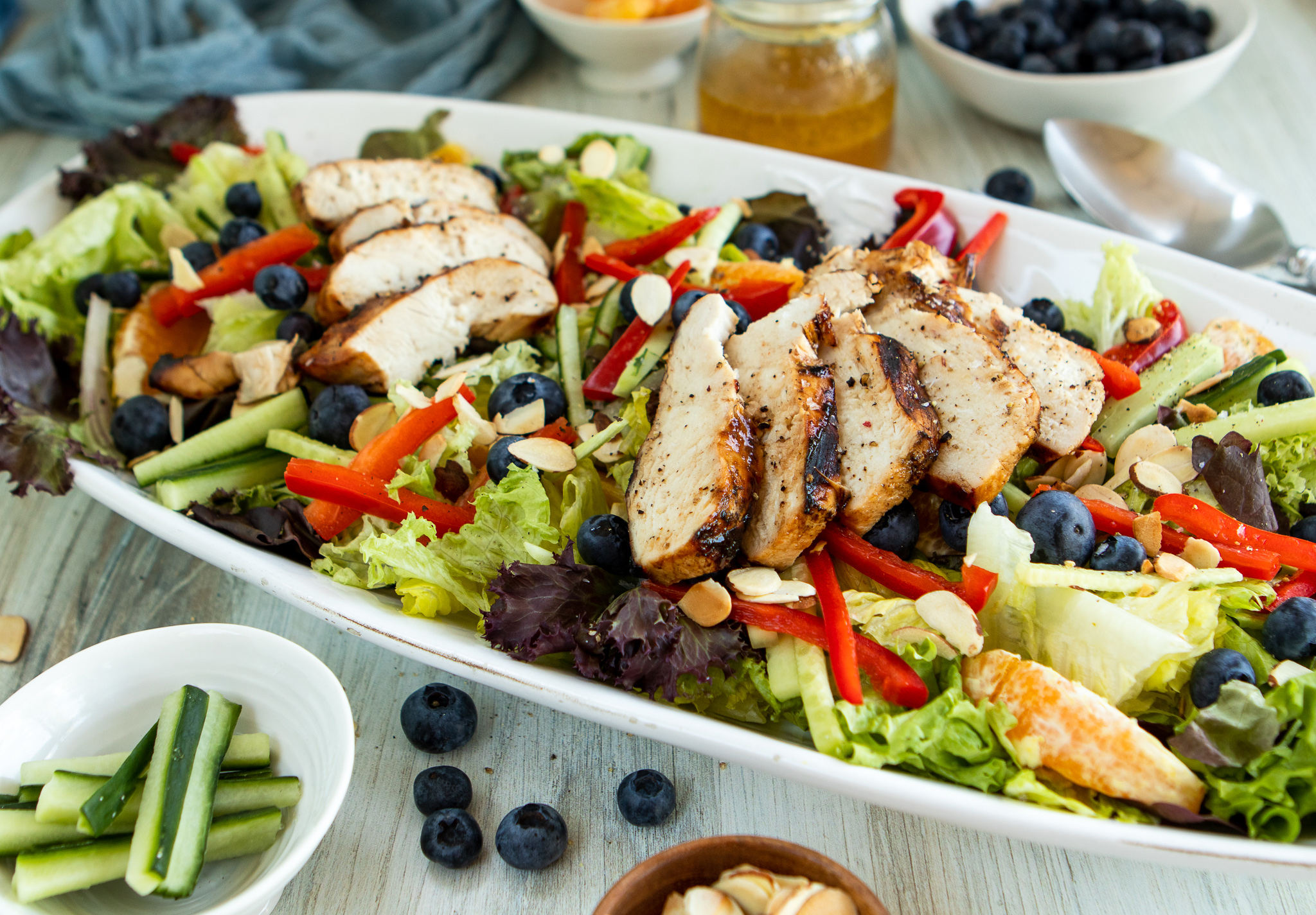 Grilled Chicken And Orange Summer Salad 