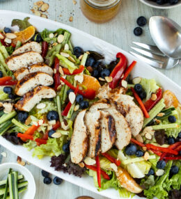 Grilled Chicken and Orange Summer Salad