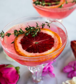 Blood Orange Thyme Cocktail