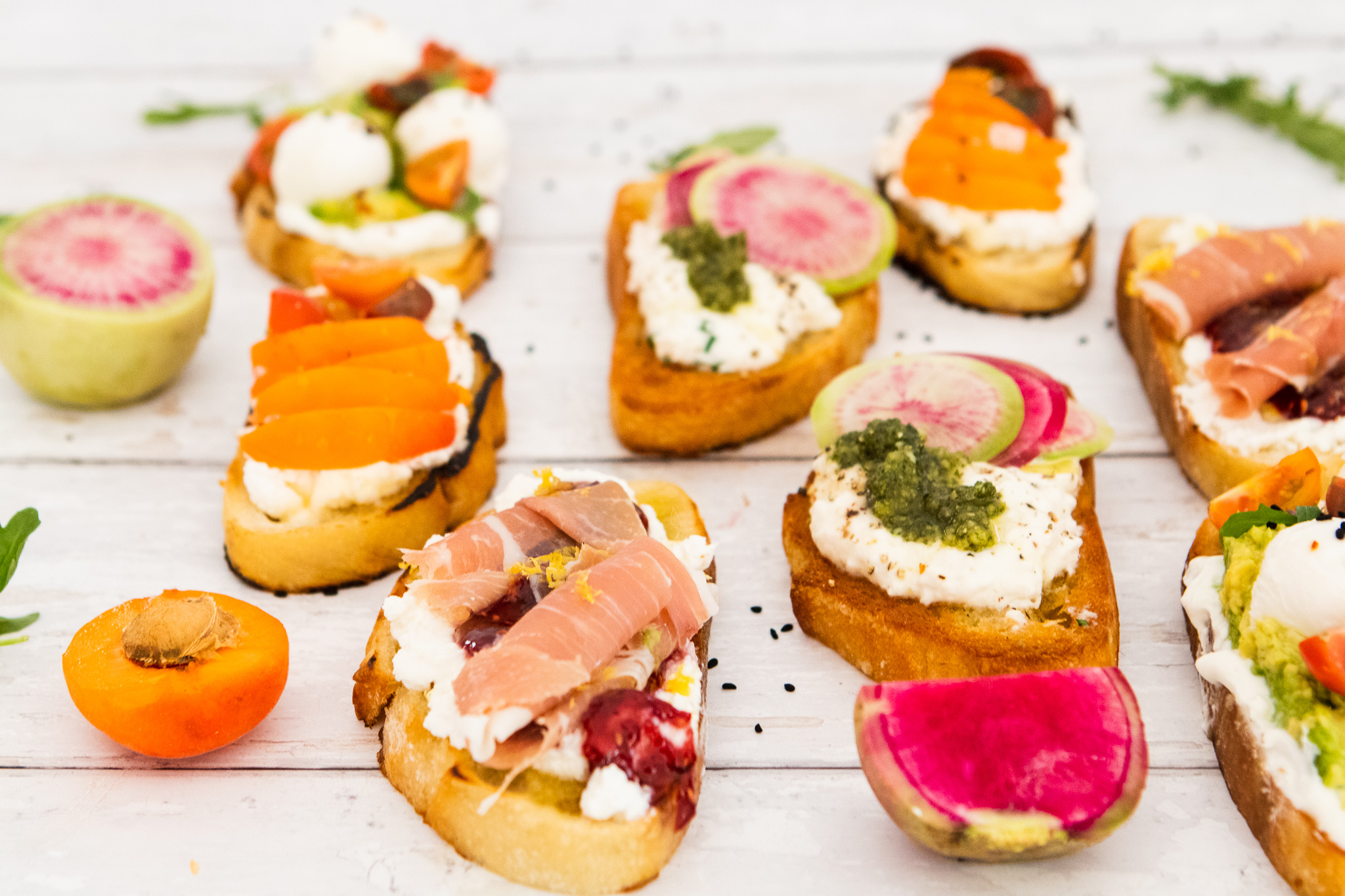 Summer Toasts Your Way | The Fancy Pants Kitchen