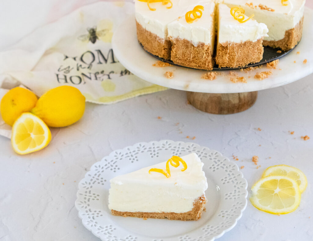 Meyer Lemon Thyme Icebox Cake Recipe - She Wears Many Hats