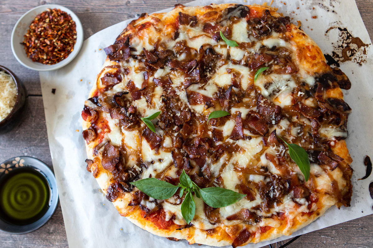 can you cook bacon on a pizzazz