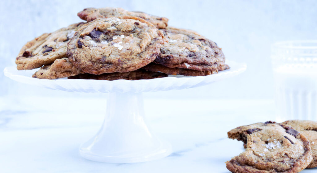 Brown Butter & Toffee Chocolate Chip Cookies | The Fancy Pants Kitchen