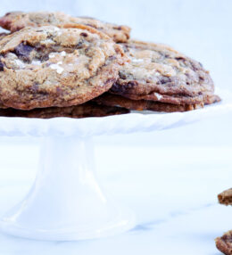 Brown Butter & Toffee Chocolate Chip Cookies