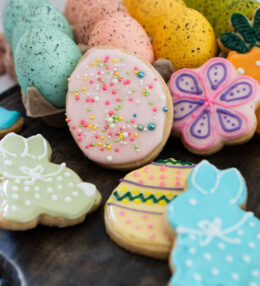 Easter Iced Sugar Cookies