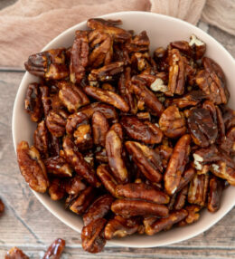 Easy Candied Pecans
