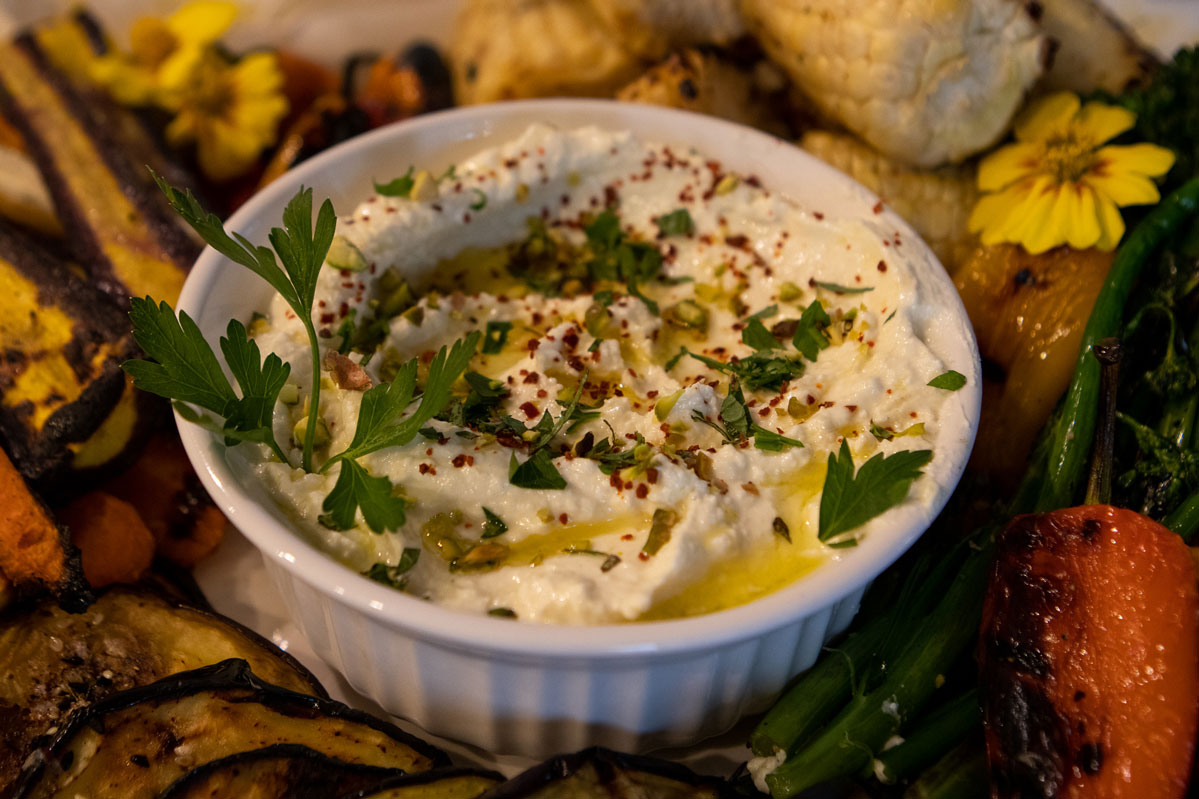 Creamy Whipped Feta Dip | The Fancy Pants Kitchen