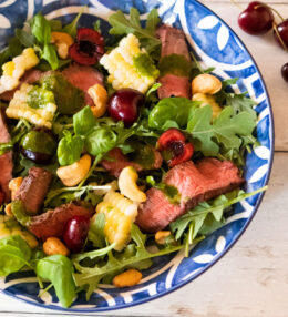 Grilled Steak and Corn Salad